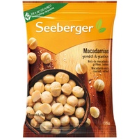 Seeberger Macadamia geröstet, gesalzen, 13er Pack (13 x 125 g Beutel)