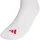 adidas 3-Streifen Dämpfende Sportswear Crew Socken 3er Pack Dunkelgrün/Weiß/Rot 40-42