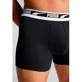 Puma Everyday Multi Logo Boxershorts Schwarz/Weiß M 2er Pack