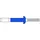 GESIPA Blindniettechnik GmbH Blindniete R 88474 Flachkopf 6,4 x 14,1 200 Stück