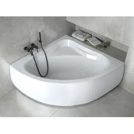 Besco MIA Eckbadewanne 120 x 120 cm (4in1 Original Acryl Wanne)