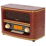 Adler AD 1187 Radio Tragbar Digital Braun