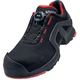 Uvex Sicherheitshalbschuhe S3 SRC uvex 1 x-tended support aus Mikrovelours, uvex xenova® Kunststoffkappe, Weite 11, Größe 50