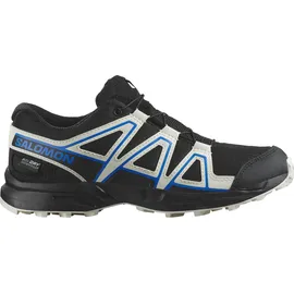 Salomon "SPEEDCROSS WATERPROOF", Kinder, Gr. 36, schwarz, vanilla ice, french blau, Synthetik, Textil, Schuhe Wanderschuh, wasserdicht