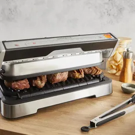 Tefal OptiGrill 2in1 XL 2200 W silber