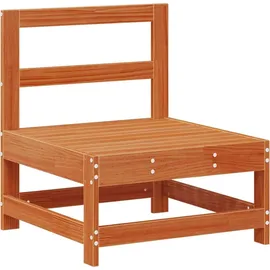 vidaXL Garten-Lounge-Set 6-tlg. Wachsbraun