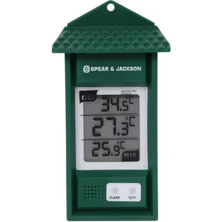 Spear & Jackson 53106 Min-/Max-Thermometer Digital grün
