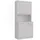 Vicco Küchenbuffet Raul 83,6 x 188,5 cm Weiß