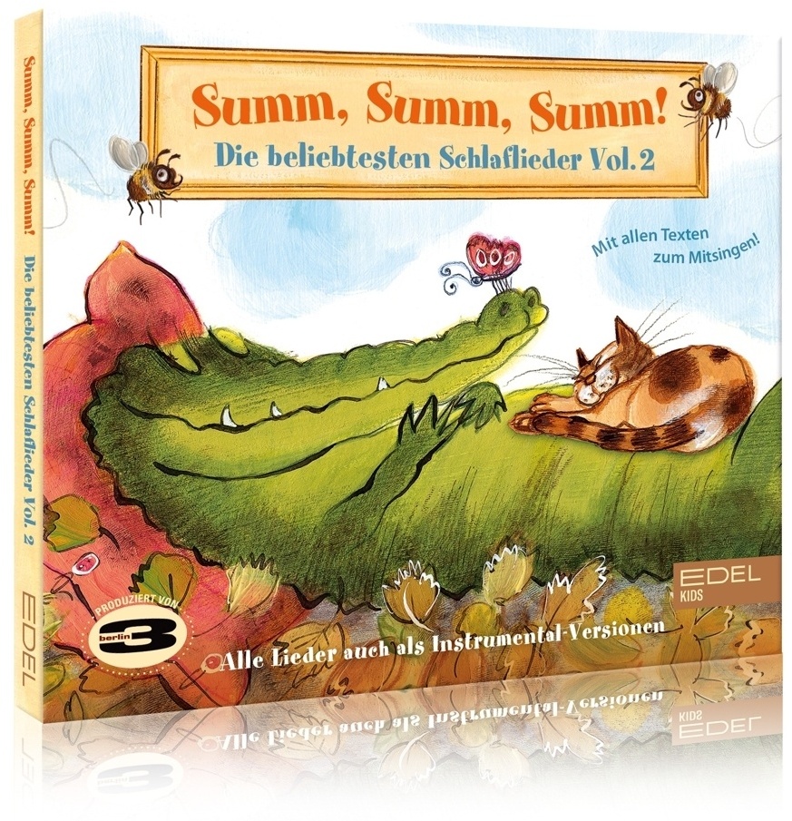 Die Beliebtesten Schlaflieder Vol.2 - 3berlin. (CD)