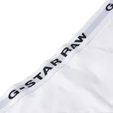 G-Star Damen Hipster Slips, 3er Pack - Hipster, Cotton Stretch, Logo, einfarbig weiß, XXL