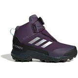 adidas Terrex Winter Mid BOA RAIN.RDY Kinder Aurora Plum/Matte Silver/Core Black 31