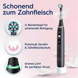 Oral-B iO Series 6 pink sand + Aufsteckbürste 2 St.