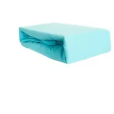 COFI 1453 Spannbettlaken Jersey 200 x 200 - 200 x 220 cm Petrol