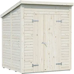 Gerätehaus PALMAKO "Leif", beige (natur), Holz, Gerätehäuser, natur