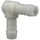 tecuro Schlauchverbinder 90° Winkel Ø 27 mm weiß