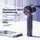ajgvq Handventilator Mini 3 Stufen 9 Stunden USB Ventilator mit Akku, für Reisen, Büro, Outdoor-Kühlung