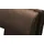 Hukla Relaxsessel Yuna Leder 78 x 88 x 82 cm Braun mit Relax-Funktion