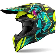 Airoh Wraaap CYBER Yellow Matt L