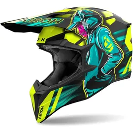 Airoh Wraaap CYBER Yellow Matt L
