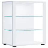 VCM Standvitrine Glasol 52 x 35 x 60 cm Weiß