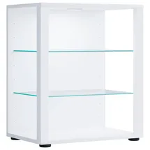 VCM Standvitrine Glasol 52 x 35 x 60 cm Weiß