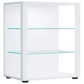 VCM Standvitrine Glasol 52 x 35 x 60 cm Weiß