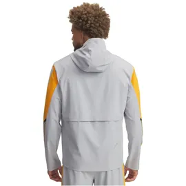 Under Armour Velociti Storm Hooded Herren Grau/Silber M