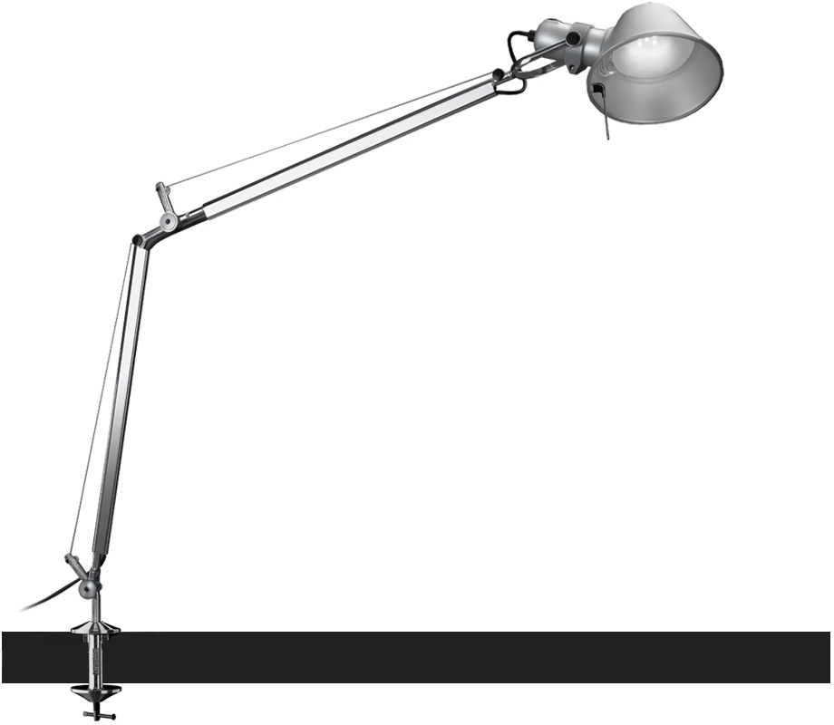 Artemide Tolomeo Mini LED mit Tischklemme