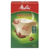 400 x Filtertüten/Kaffeefilter"Melitta Original 1x2" (Naturbraun)