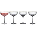 Lyngby Glas Palermo Cocktail glass 31 cl Gold 4 Stück