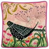 Bothy Threads Gobelin-Stickkissen Set Amsel Stickbild vorbedruckt