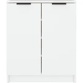 vidaXL Schuhschrank 59 x 70 x 35 cm weiß / weiß