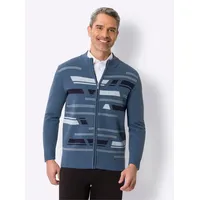 Classic Dog Strickjacke CLASSIC, Herren, Gr. 50, blau (jeansblau,