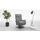 sit&more TV-Sessel Triple Seven Xtra large Polyester 86 x 111 x 86 cm grau mit Kopfteil- & Drehfunktion