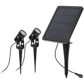 Die BOLD LED-Solar-Erdspießstrahler LED/1W 2er Set
