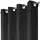 BestLivings Dekoschal Ellen Ösen ca. 140x175 cm schwarz - jet black