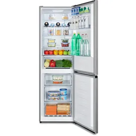 Hisense RB390N4CCD Kühl-Gefrierkombination (304 l, 1860 mm hoch, Inox)