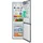 Hisense RB390N4CCD Kühl-Gefrierkombination (304 l, 1860 mm hoch, Inox)