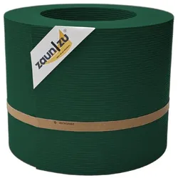 zaun zu® Sichtschutz Rille PP für Doppelstabmatten Zaun Grün 26m