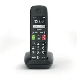 Gigaset E290 Großtastentelefon schwarz