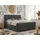 MKS Boxspringbett mit Bettkasten - grau ¦ Maße (cm): B: 160 H: 110