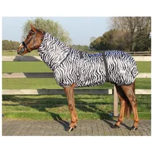 QHP Ekzemdecke Pferdedecke 145 cm Zebra