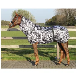 QHP Ekzemdecke Pferdedecke 145 cm Zebra