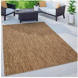 Bruno Banani Teppich Venezia, rechteckig, Höhe: 4 mm, In- und Outdoor geeignet, Sisal-Optik, Wetterfest & UV-beständig braun 60 cm x 100 cm x 4 mm