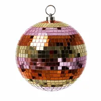 satisfire Spiegelkugel 20cm pastellfarben Discokugel Mirrorball Party Disko Deko