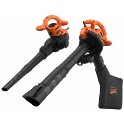 Laubbläser, Laubsauger BLACK+DECKER BEBLV260, 3 in 1