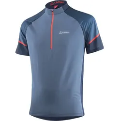 LÖFFLER Herren Trikot M BIKE SHIRT HZ LEAVES TOUR, VINTIGO, 50