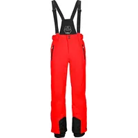 KILLTEC Herren Funktionshose/Skihose mit abnehmbaren Trägern, Kantenschutz und Schneefang,
