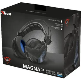 Trust GXT 393 Magna Wireless Gaming Headset (Kabelgebunden, Kabellos, Gaming Headset, Blau