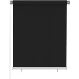 vidaXL Humfried Außenrollo 120 x 140 cm Schwarz